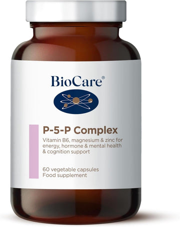 BioCare P-5-P Complex | Vitamins B6, B2, Magnesium & Zinc for Energy, 180 Grams