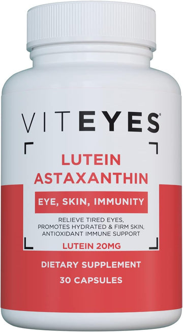 Viteyes Lutein & Astaxanthin – Relieve Eye Fatigue, Hydrate & Firm Ski