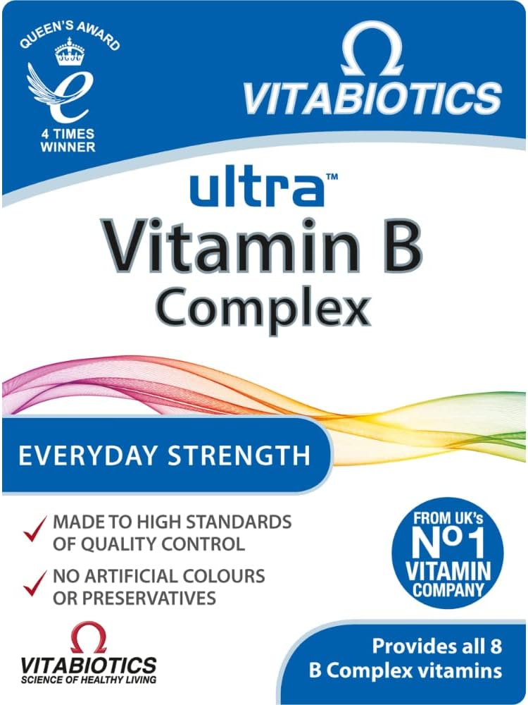 Ultra Vitamin B-Complex Tablets - Pack of 60 Tablets