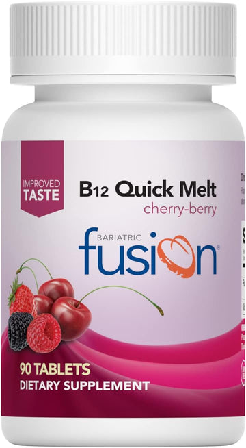 Bariatric Fusion Vitamin B12 Quick Melt | Cherry Berry Flavored Tablet