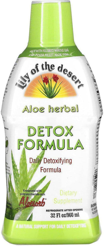 Lily Of The Desert Aloe Vera Herbal Detox Formula - Aloe Vera Juice wi