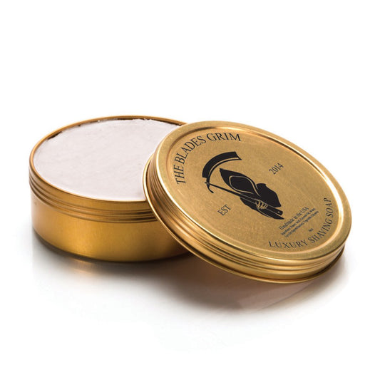 The Blades Grim – Luxury Shave Soap, Handmade in the USA (Smolder, 4)