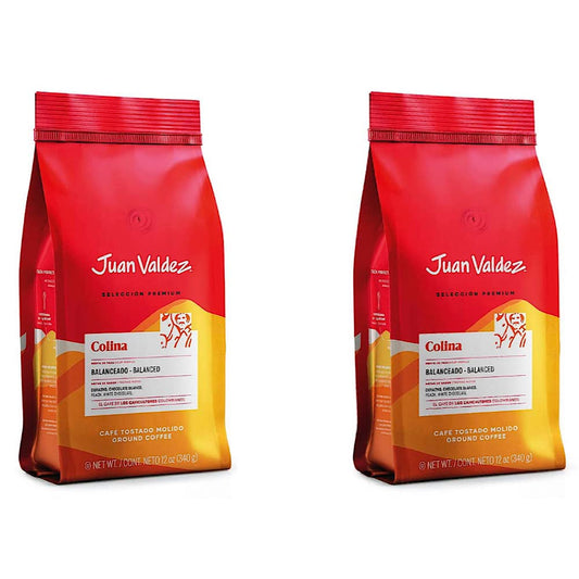 Juan Valdez Colina Ground Coffee, 2pack - Premium Selection