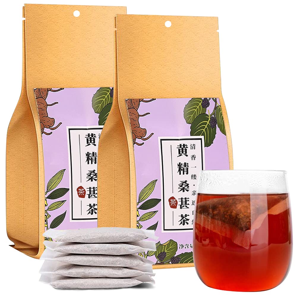 Hee Creek Mulberry Huangjing Tea (60bags) Mulberry Maca powder Polygonatum Wolfberry Jujube Nourishing tea ????? ???????