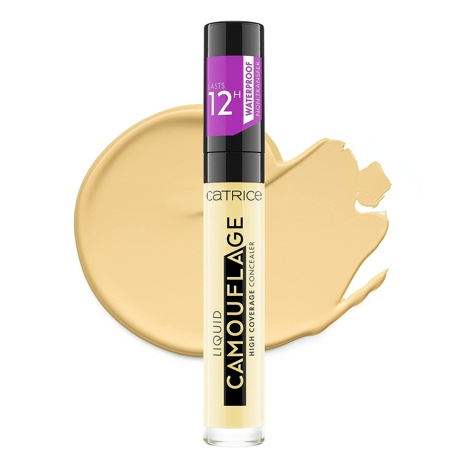 Catrice | Liquid Camouage High Coverage Concealer | Ultra Long Lasting Concealer | Oil & Paraben Free | Cruelty Free (300 | Yellow)