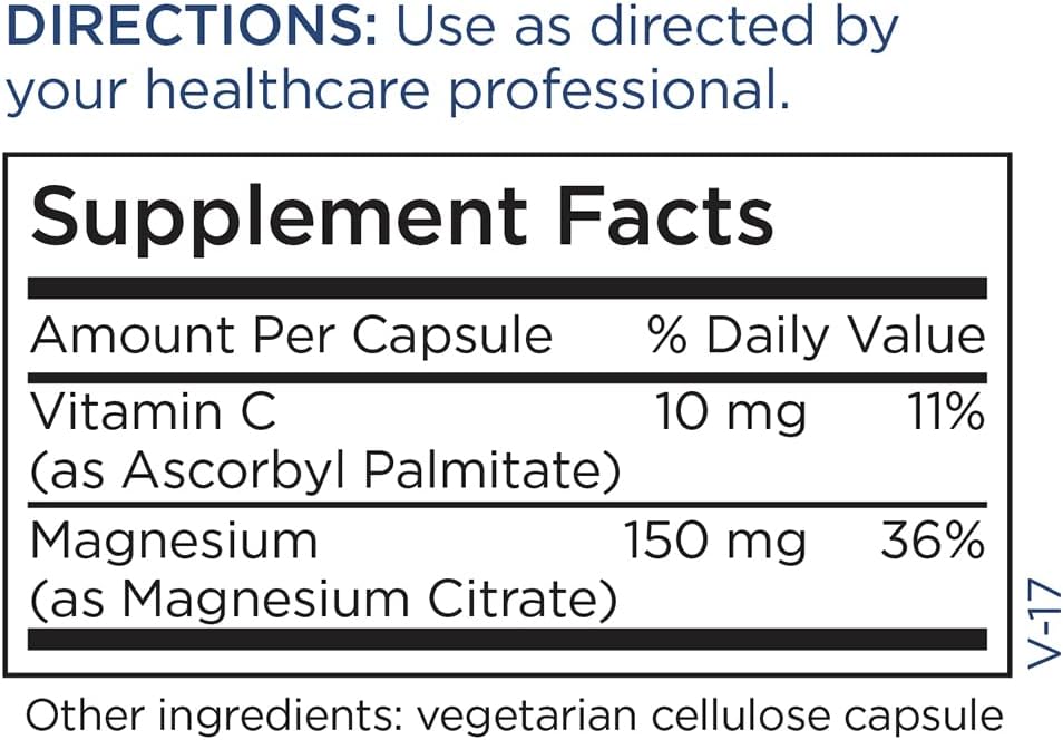 Metabolic Maintenance Magnesium Citrate - Optimal Absorption for Calm 