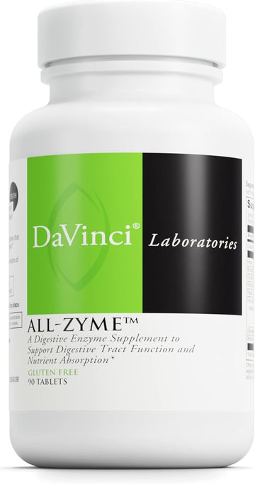 DAVINCI Labs All-Zyme - Dietary Supplement to Support Digestive Tract 4.16 Ounces