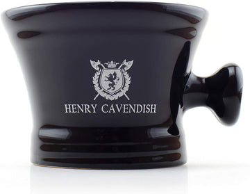 Henry Cavendish Gentleman's Ceramic Shaving Soap Bowl with H