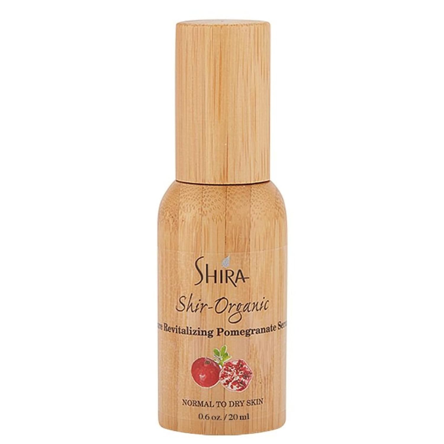 Shir-Organic Pure Pomegranate Serum for Face Provides Healthy Skin Tone and Texture Effective Solution for Mature and Aging Skin For Normal to Dry Skin Type. (20 )