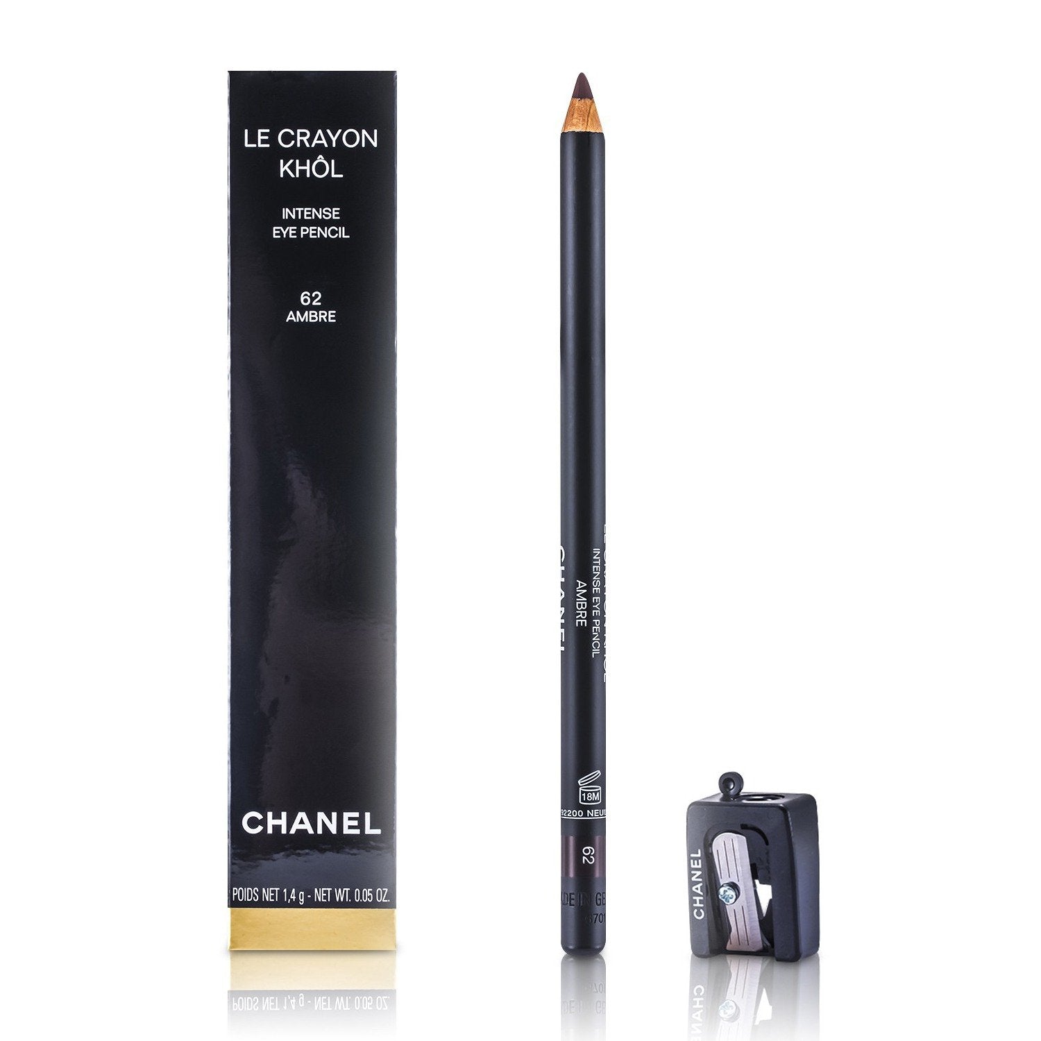 Chanel Le Crayon Khol Intense Eye Pencil 62 Ambre for Women, 0.05