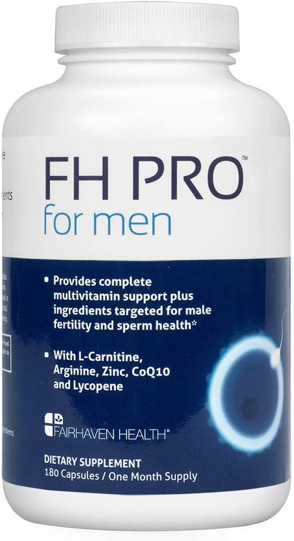 Fairhaven Health FH Pro for Men | Premium Fertility Supplement for Men