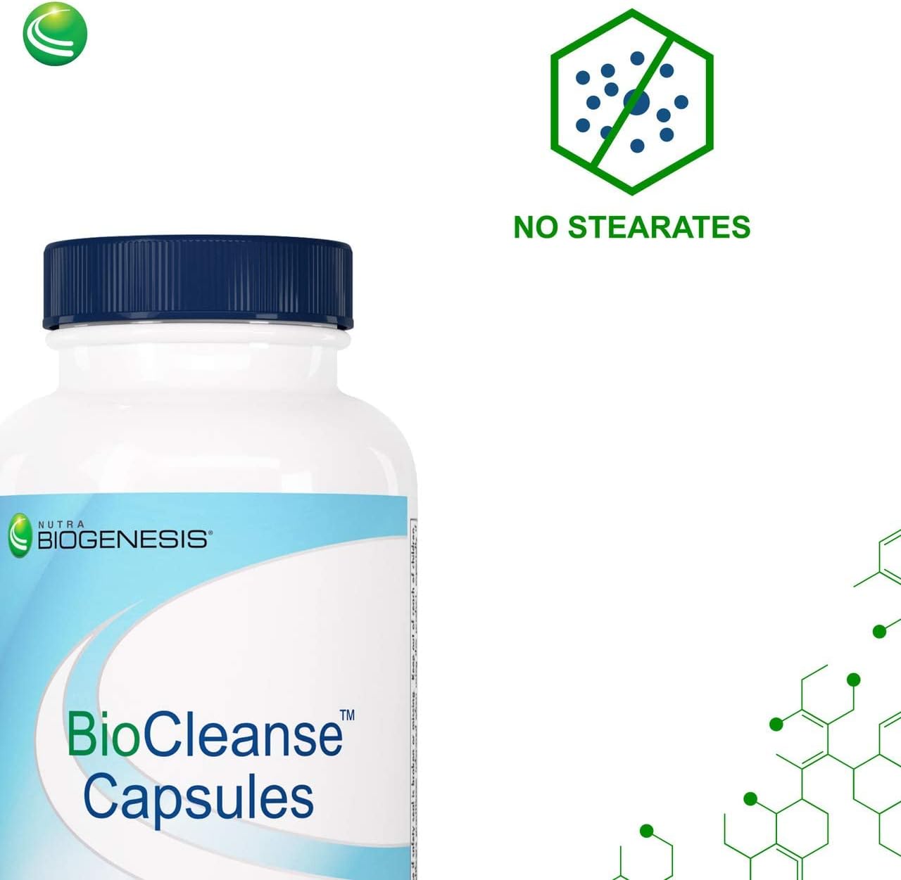 Nutra BioGenesis - BioCleanse Capsules - Milk Thistle, N-Acetyl-L-Cyst