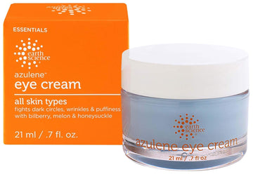 EARTH SCIENCE - Azulene Eye Cream For Puffiness, Dark Circles, and Wrinkles (0.7 .)