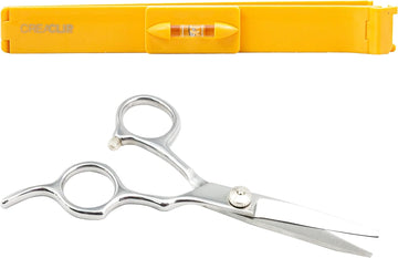 Original CreaClip MEDIUM and Scissors For FINE, THIN HAIR - As seen on Shark Tank - Hair Cutting Tool for Layers Bangs Split Ends Kids Hair Cut, Hair Cutting Guide
