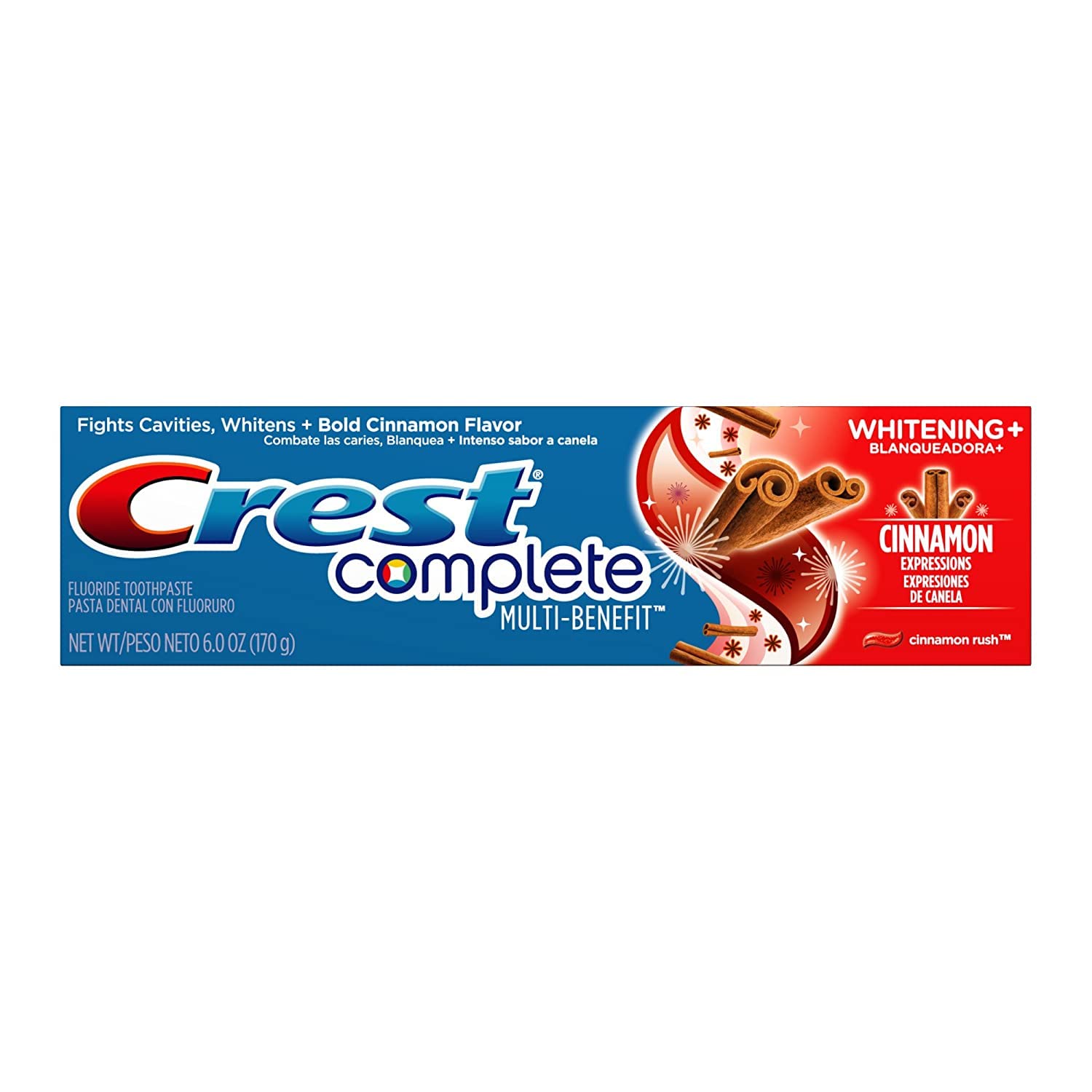 Crest Complete Cinnamon Rush 5.4  (3 Pack)