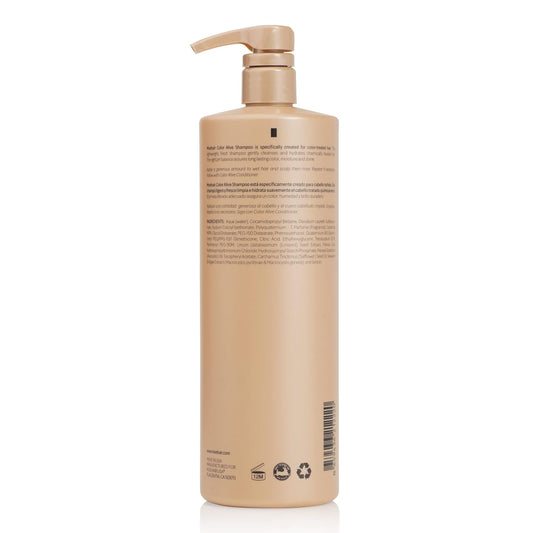 MOEHAIR Color Alive Shampoo 33.8   | Sulfate and Paraben Free | Maintains Color Vibrancy | Hydrates and Nourishes Hair | Color Protectant |Made in USA