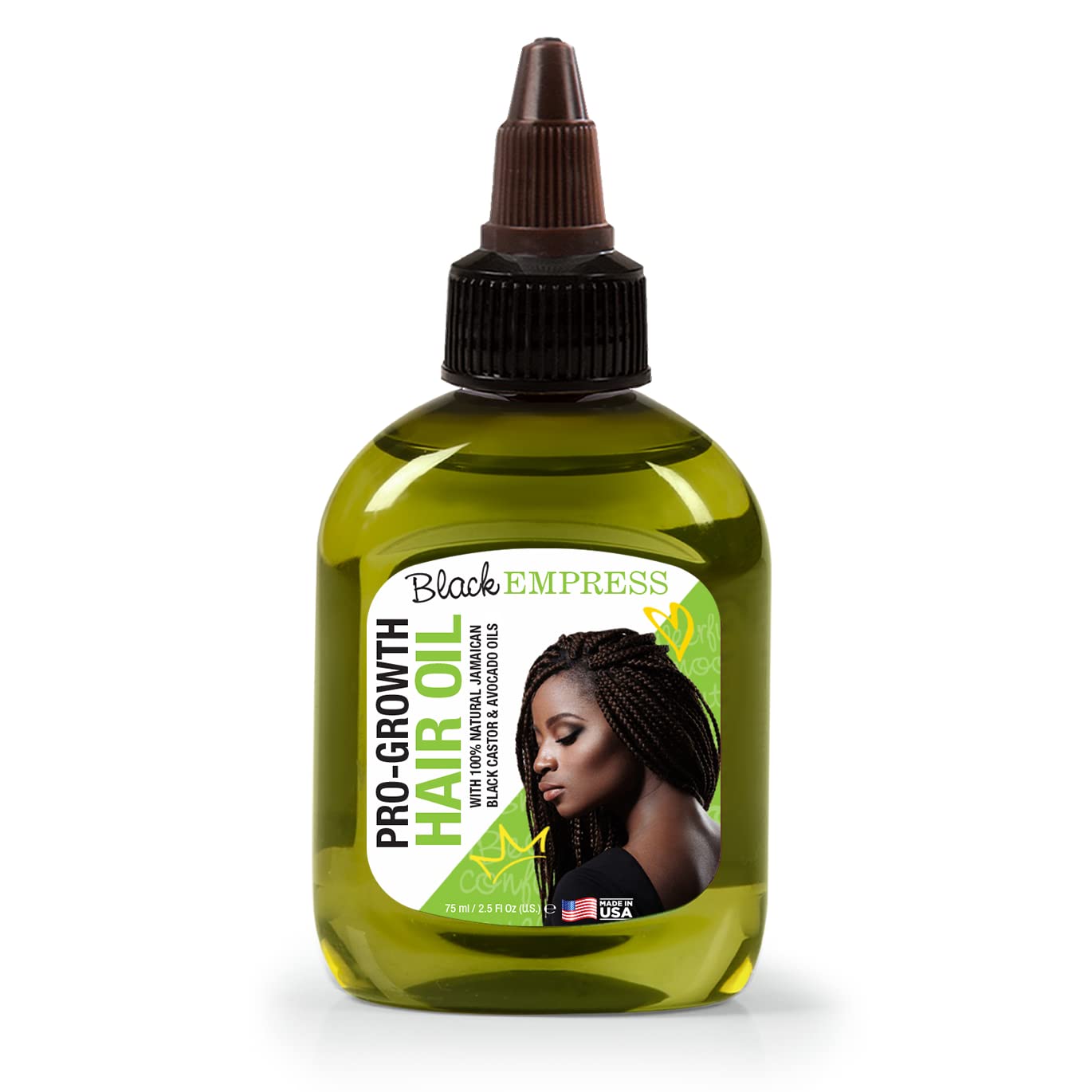SFC Black Empress Pro-Growth Jamaican Black Castor & Avocado Hair Growth Hair Oil 2.5 oz