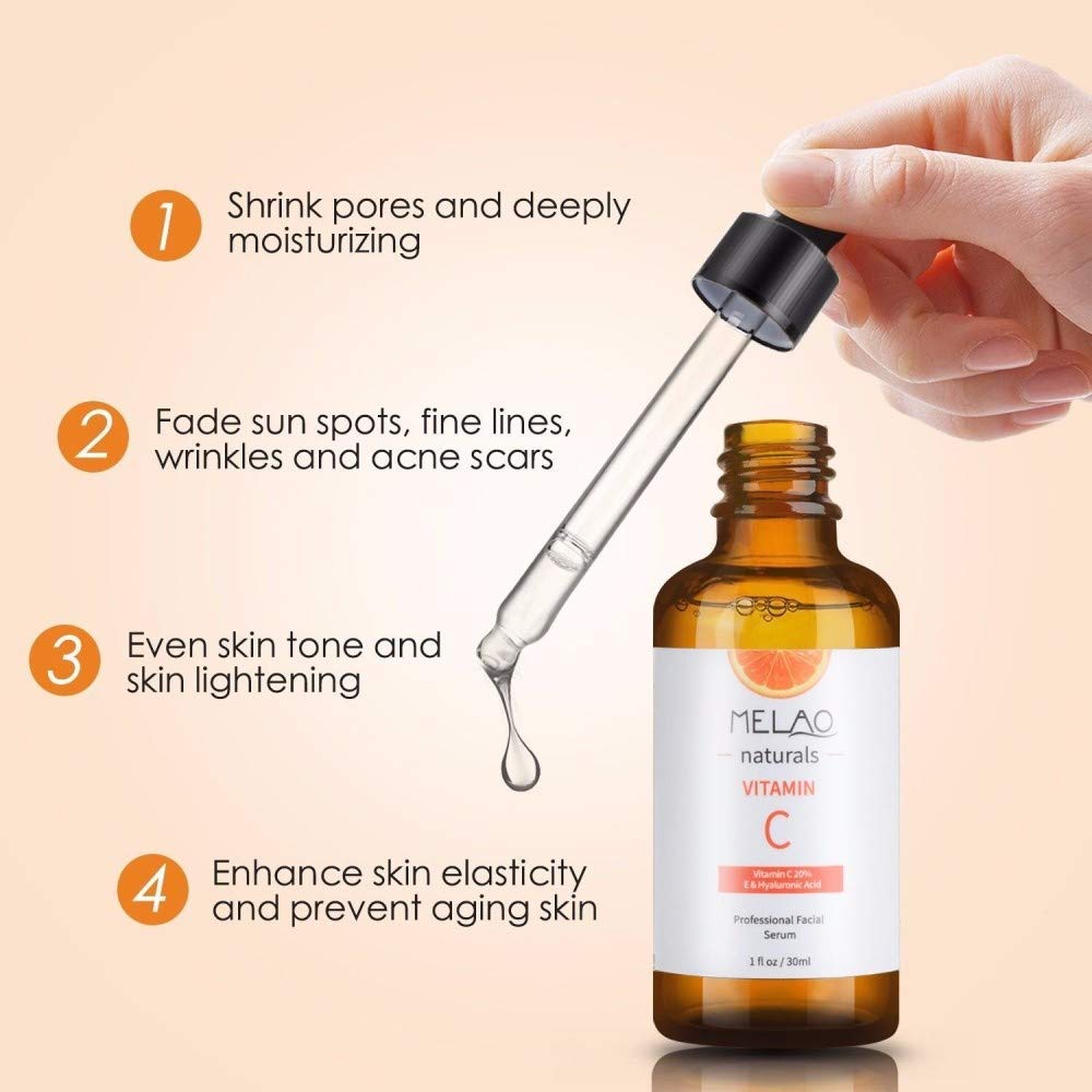 Esupli.com BEUKING Vitamin C Facial Serum For Face, Hyaluronic Acid Fac