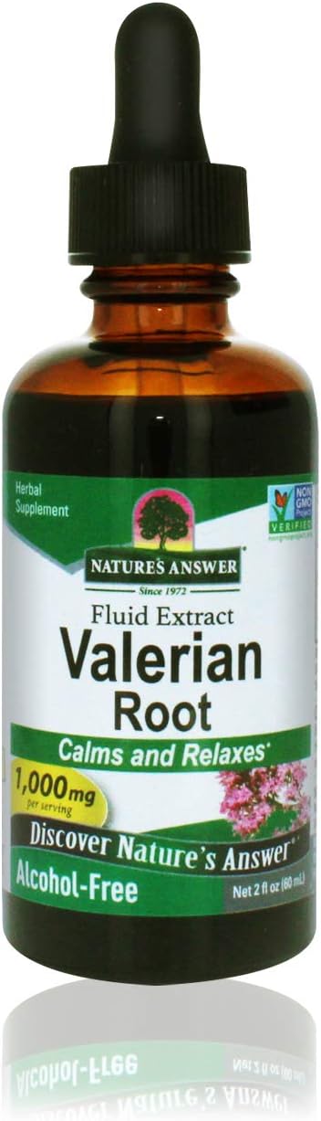 Nature'S Answer Alcohol-Free Valerian Root, 2-Fluid Ounces