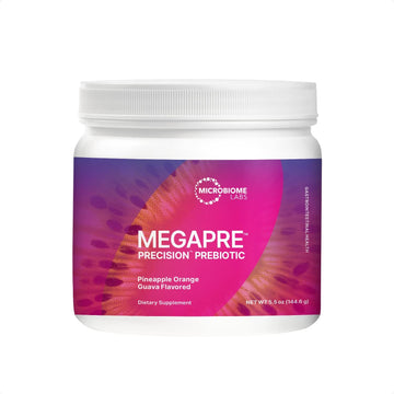 Microbiome Labs MegaPre Powder, Pineapple Orange Guava - Non-Digestibl7.36 Ounces