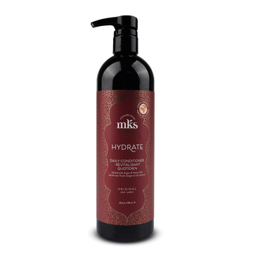 Earthly Body MKS eco Hydrate Conditioner - Nourish & Moisturize Hair, Protect Against Breakage - Moroccan Argan Oil, Hemp Seed Oil - Vegan, Cruelty Free