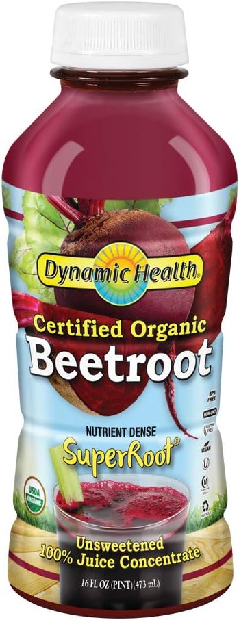 Dynamic Health Organic Beetroot Superroot 100% Juice Concent