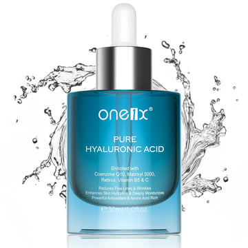 Hyaluronic Acid Serum for Face with Retinol, Vitamin C & B5, Hydrating Face Serum for Dry Skin Plump and Moisture, Anti-Aging Facial Serums Reduces Wrinkles Fine Lines, Firming Serum for Woman Day Night 1 .