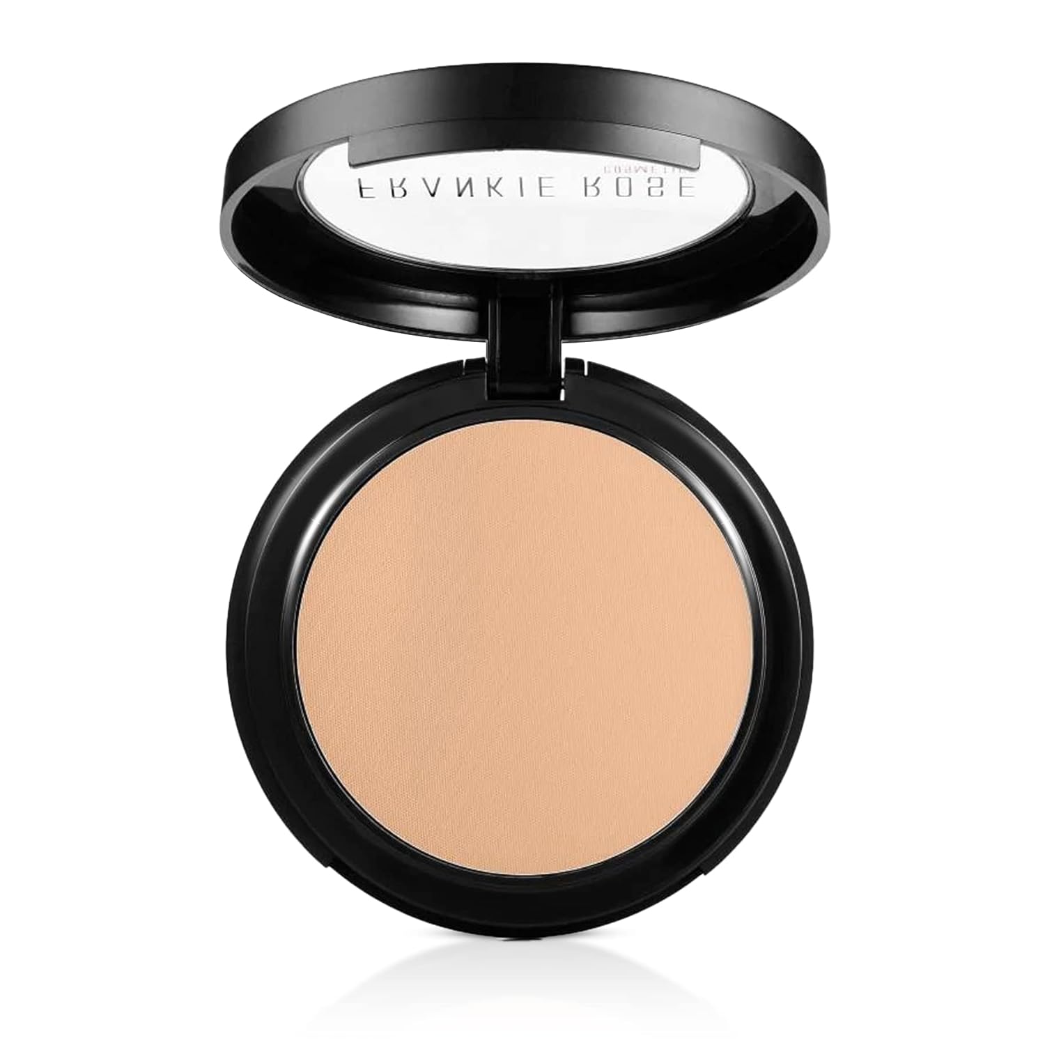 Frankie Rose Cosmetics Powder Foundation – Full Coverage Face Powder For Pores & Imperfections, Evens Out Skin Tone & Shine-Control (Cream Puff)