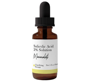 Minimalist Salicylic Acid Solution 2% (30 ) Facial Serum for Acne, Blackheads, Oily Skin