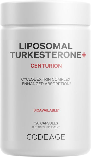 Codeage Turkesterone 500 Mg Supplement, 4-Month Supply, Hydroxypropyl-