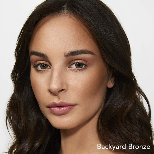 Buxom Staycation Vibes Primer-Infused Bronzer, Backyard Bronze