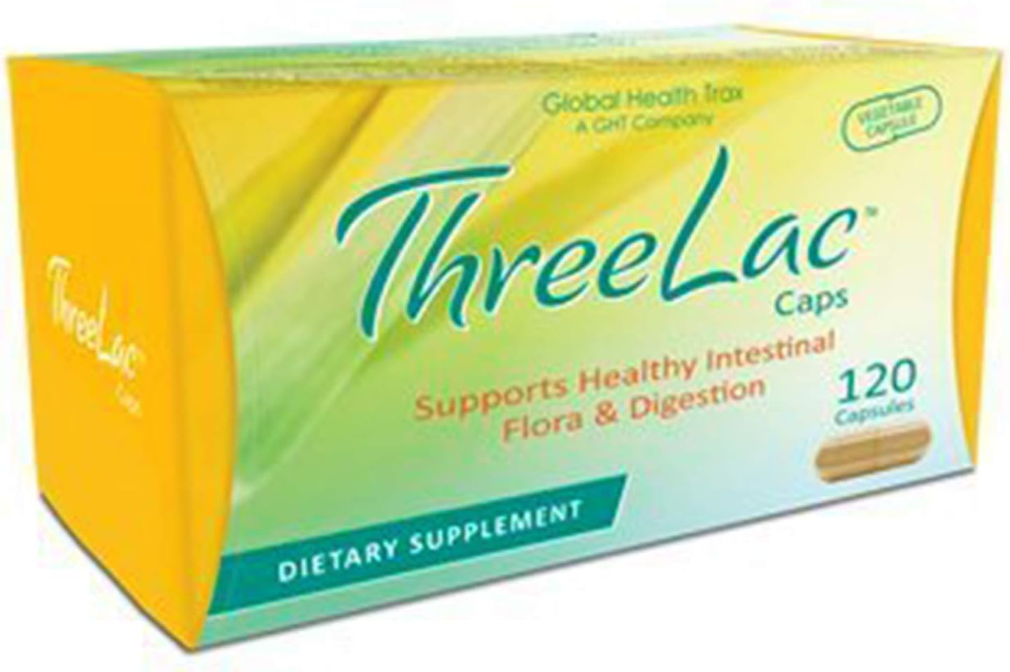Global Health Trax Threelac Lemon-Flavored Probiotic Support