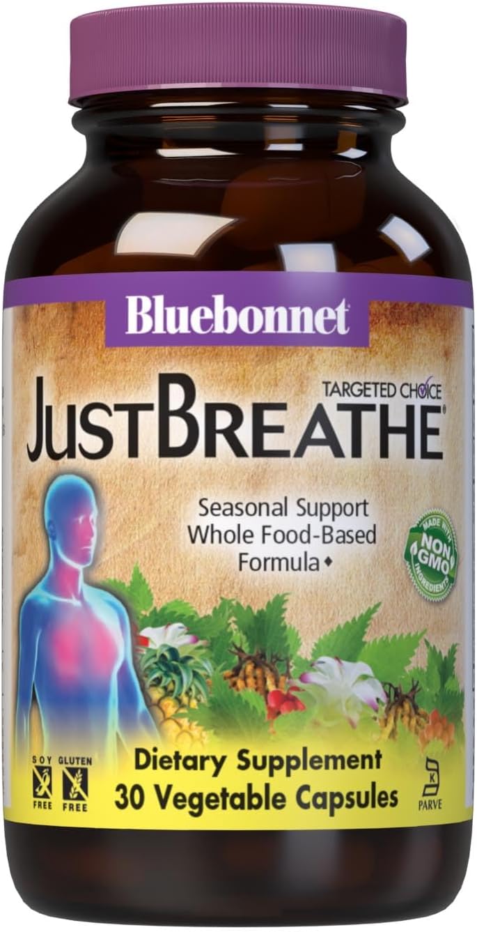 Bluebonnet Nutrition Targeted Choice Just Breathe, Seasonal Relief Who