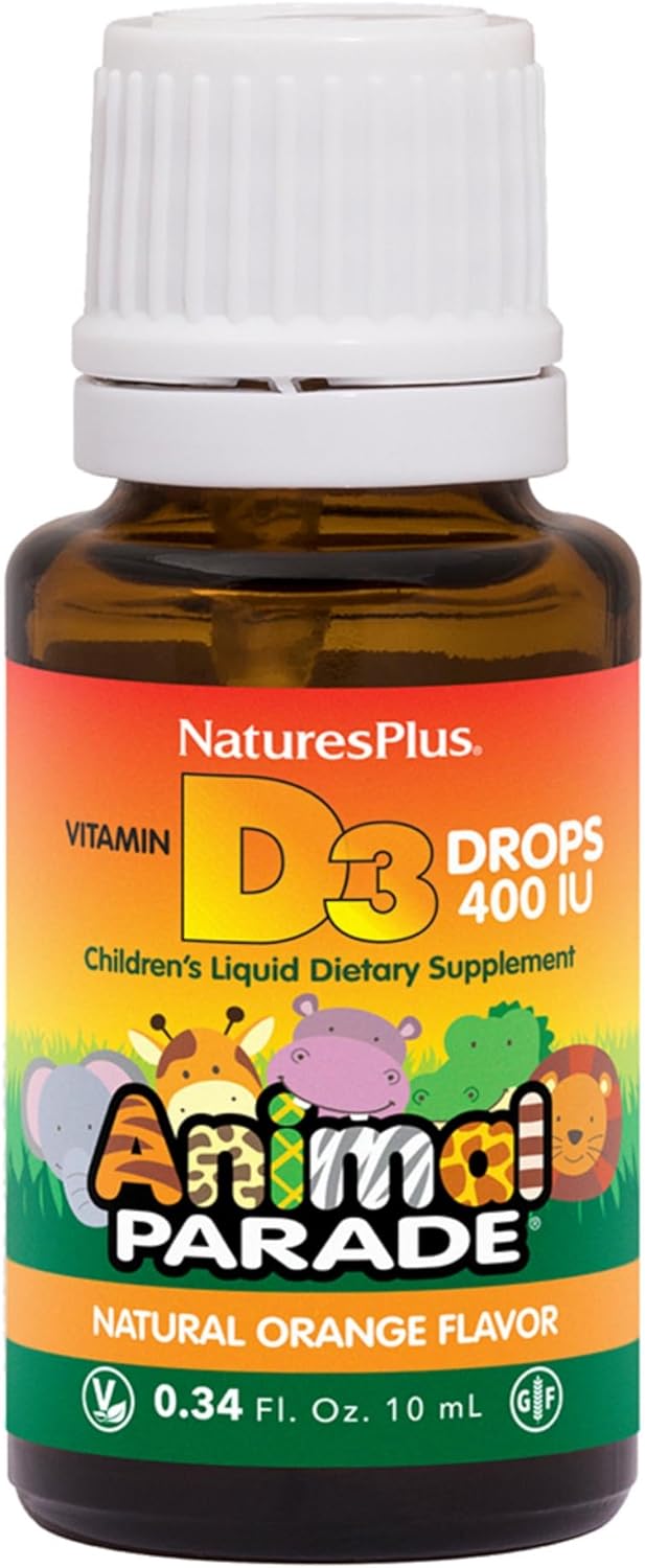 Naturesplus Animal Parade Source Of Life Liquid Vitamin D3 Drops For C