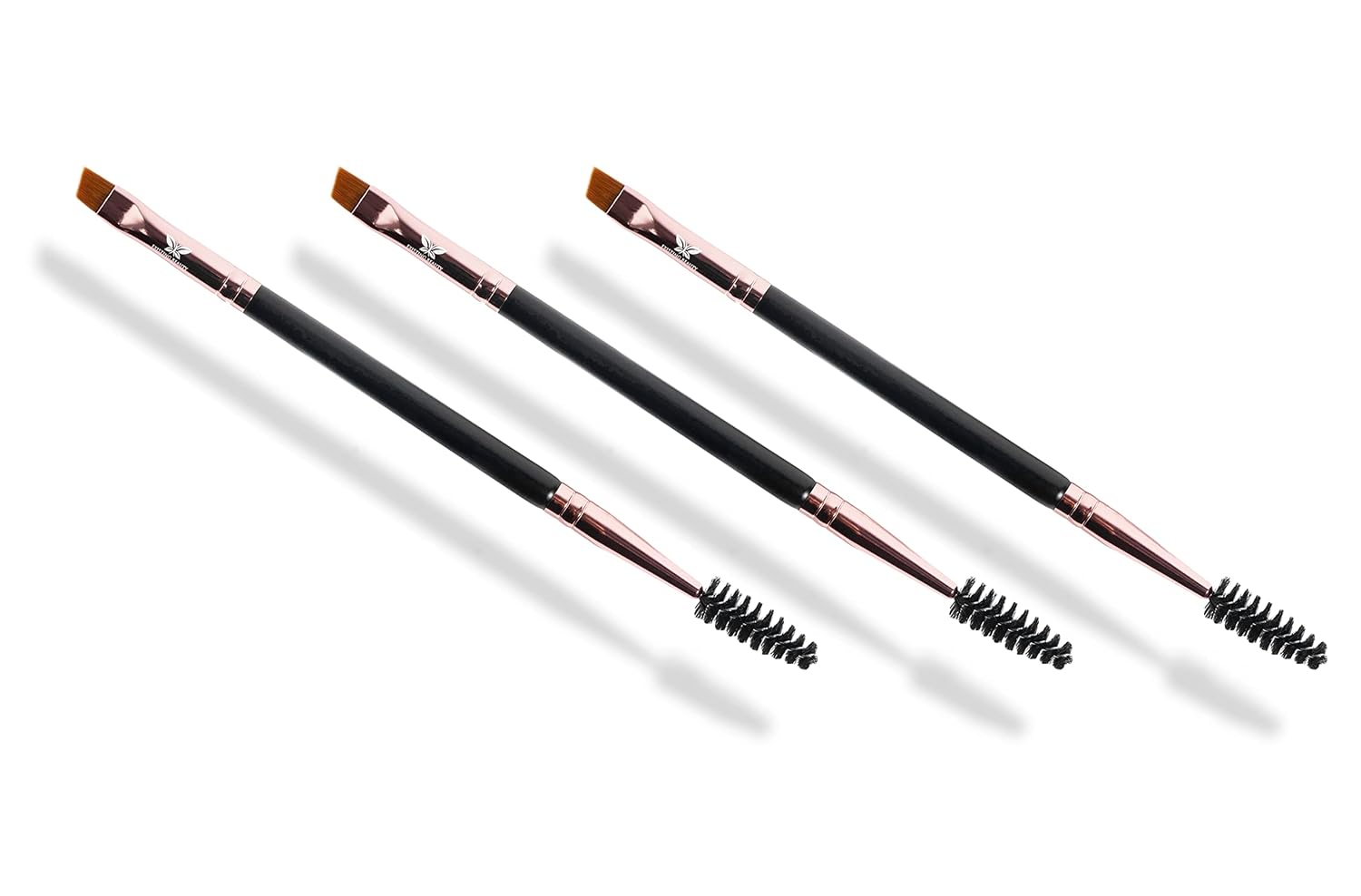 Henna Eyebrow Brush for Application of Eyebrow Henna Dual Sided Henna for Eyebrows Brush - Brow Brush for Henna Eyebrow - Double Sided Eye Brow Brush by Existing Beauty (3-Pack)