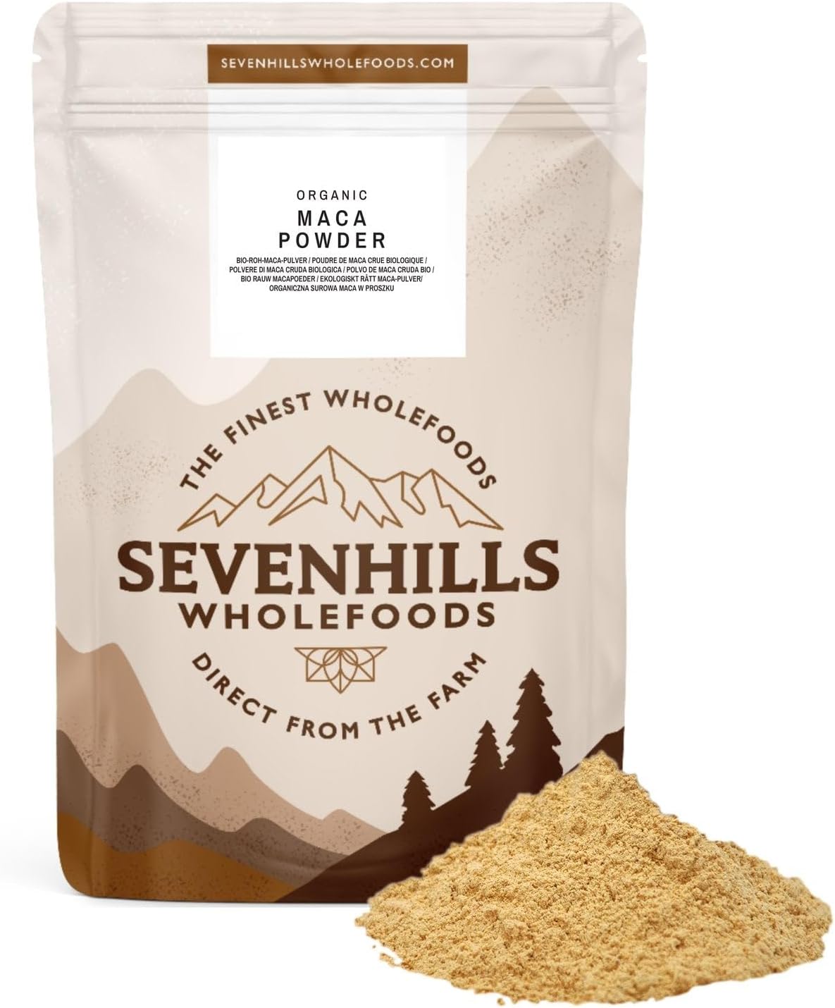 Sevenhills Wholefoods Organic Raw Maca Powder 1kg

1 Kilo Grams