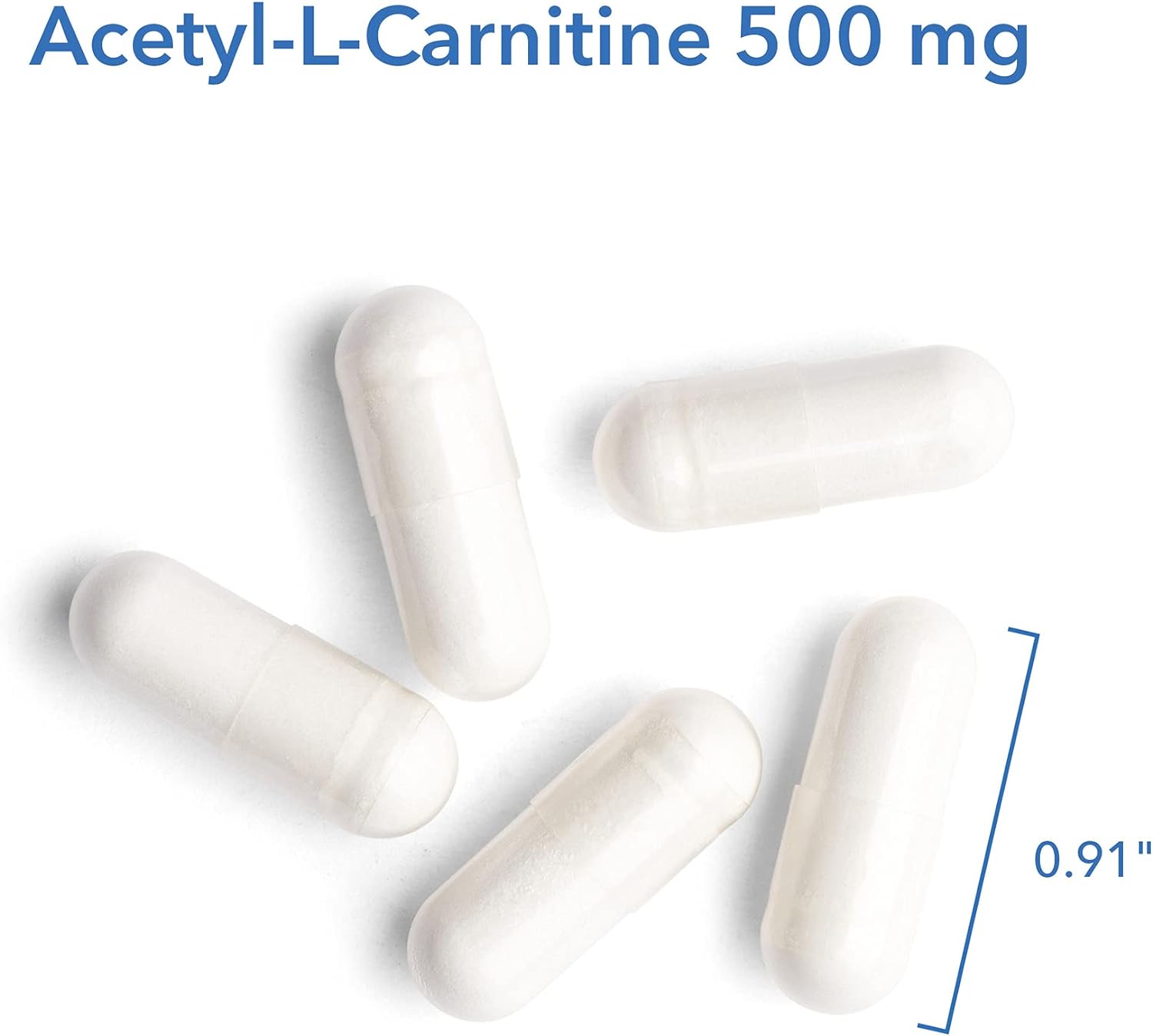 Allergy Research Group - Acetyl-L-Carnitine 500 mg 100 Capsules