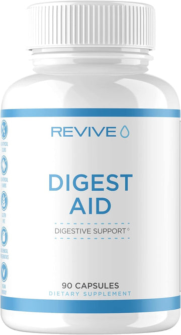 Revive MD | Digest Aid | Promotes The Digestion of Proteins, Fats, Sta3.84 Ounces