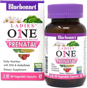 Bluebonnet Nutrition Ladies? ONE Prenatal - Whole Food-Based - for Wom