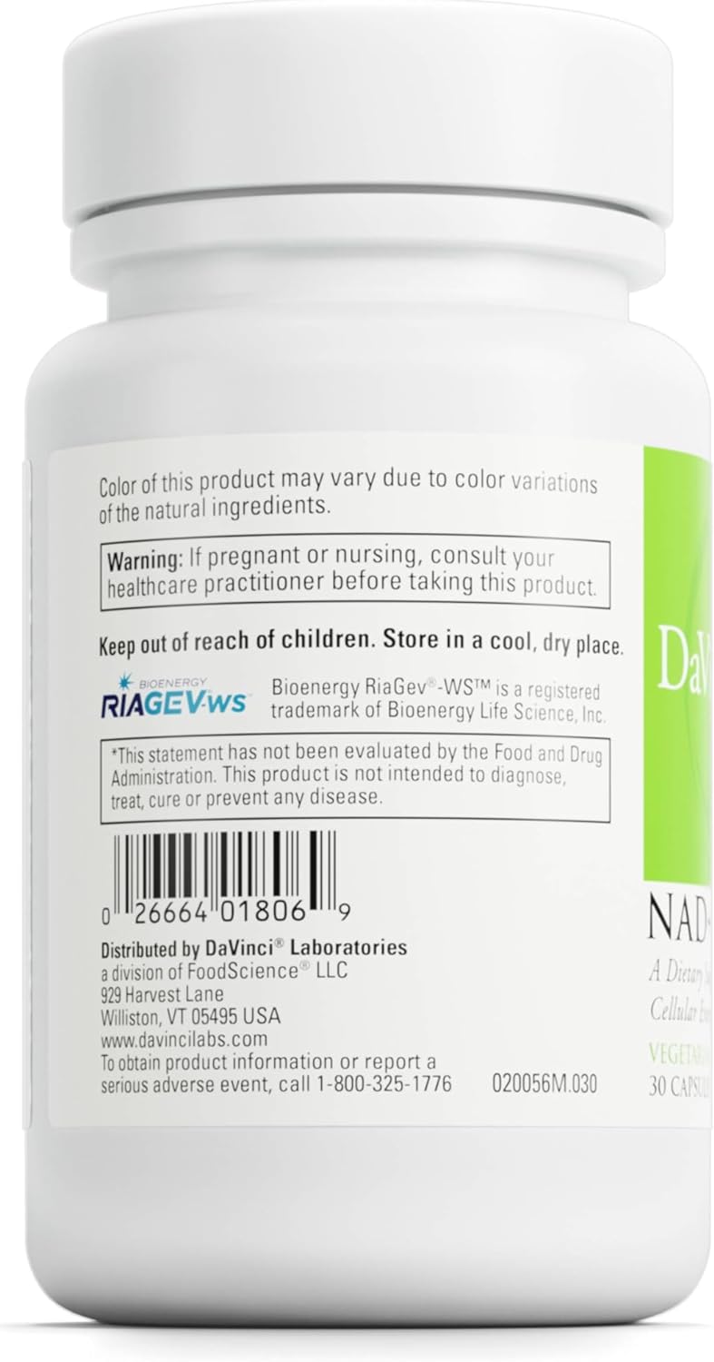 DAVINCI Labs - NAD+ Activate - 30 Capsules