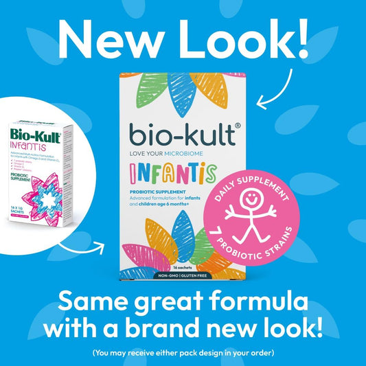 Bio-Kult Infantis - 7 Probiotic Strains and Vitamin D3 - Helps Support