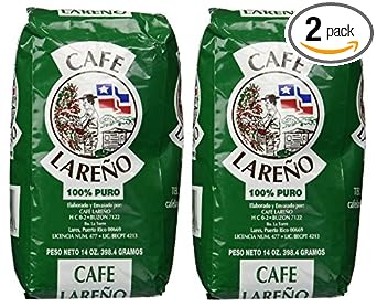 Café Lareño Ground Coffee Puerto Rican Coffee 2 Bags of Each
