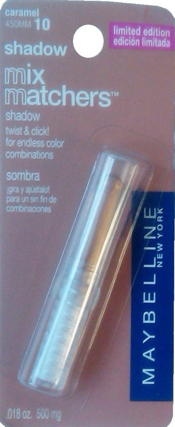 Maybelline Mix Matchers Shadow, 10 Caramel, 0.018