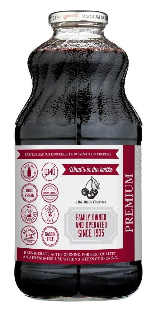 Lakewood, Juice Black Cherry Pure, 32 Fl Oz