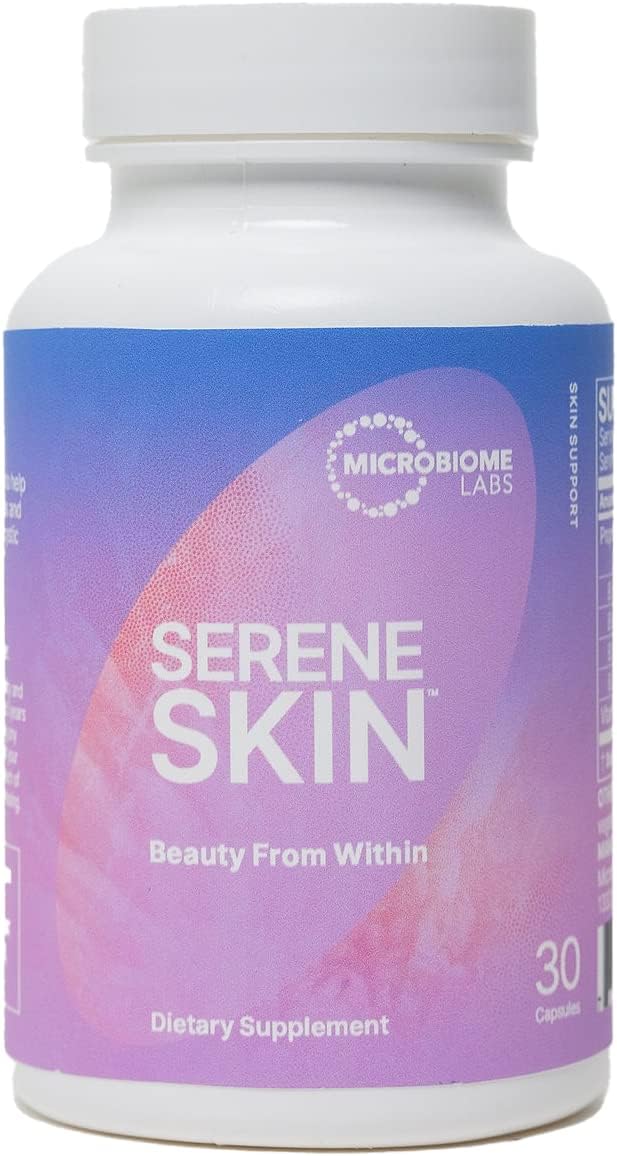 Microbiome Labs Serene Skin - Bacillus Clausii + Bacillus Coagulans Pr