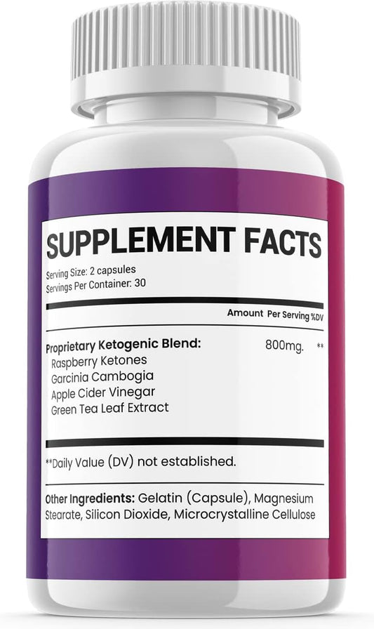 Slim Science Keto Pills Weight Management Support (60 Capsule)