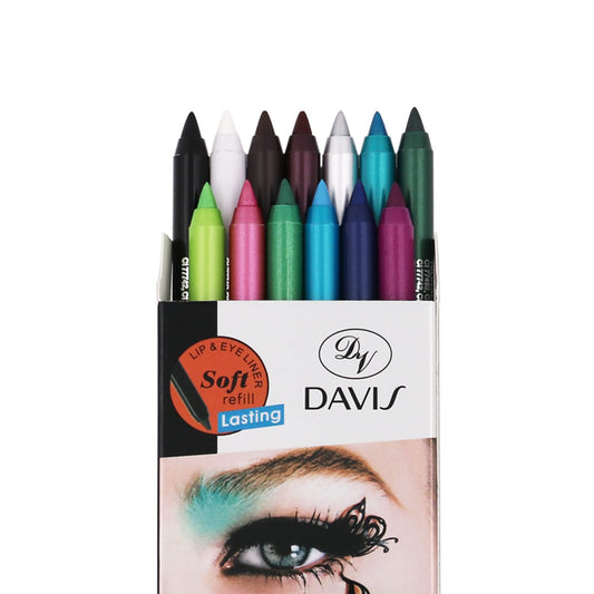 TWOMODE 13 Colors Eyeliner Pencil Colorful Eye Shadow Pencil Eyebrow Pen Glitter Matte for Women Eye&Lip Liner Professional Eye Makeup