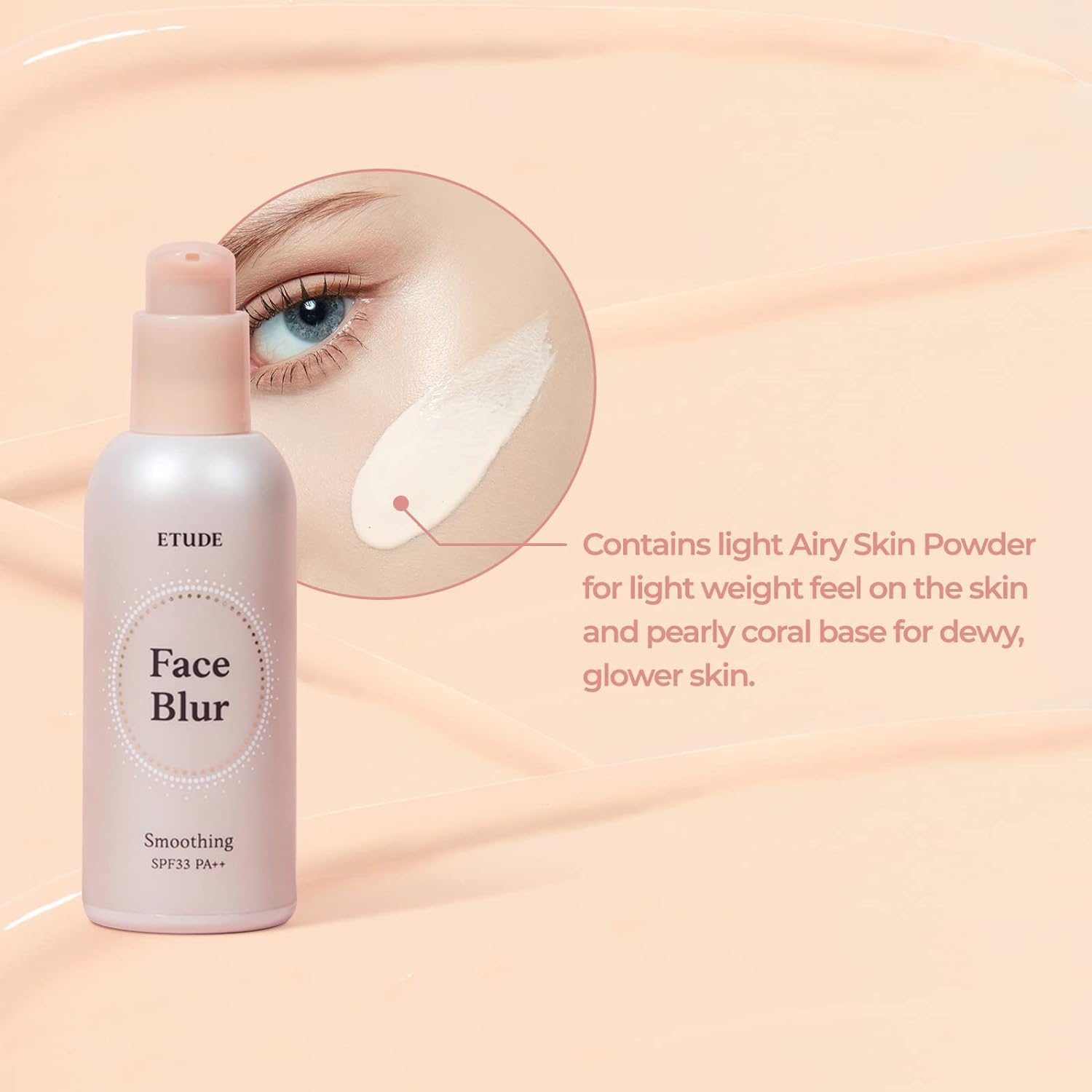 ETUDE Face Blur Smoothing SPF 33 PA ++ (21AD) | Multi-Makeup