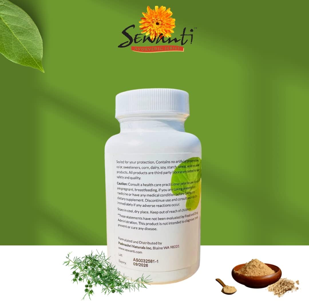 Sewanti Organic Shatavari Vital Woman Suppports Hormonal Balance Dieta