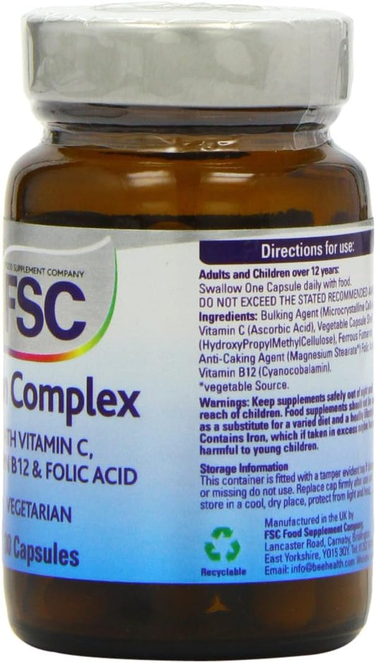 FSC 14mg Iron Complex - Pack of 30 Capsules

104.33 Grams